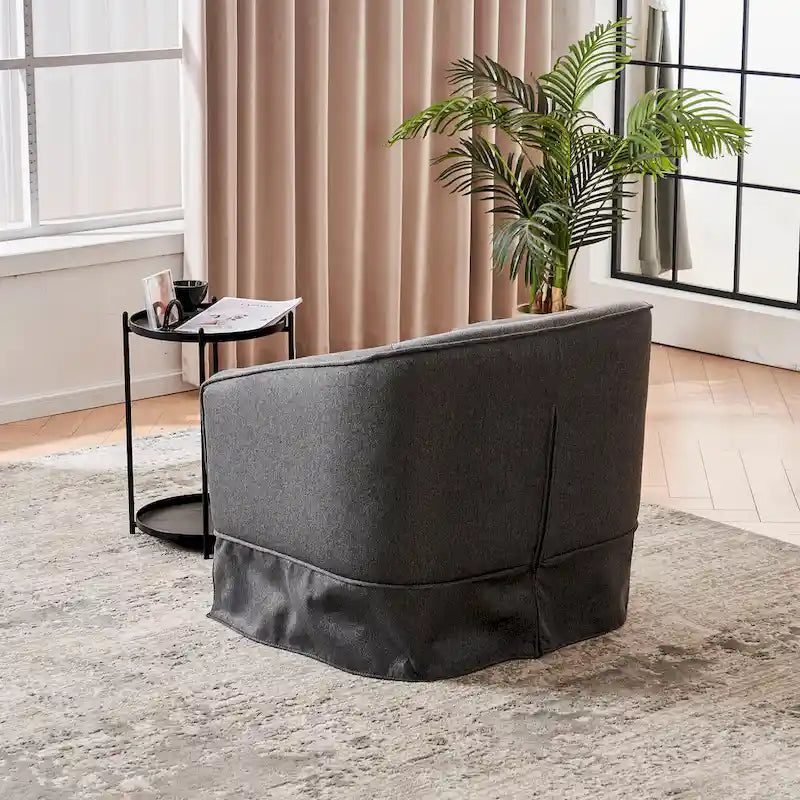 Fauteuil pivotant de salon