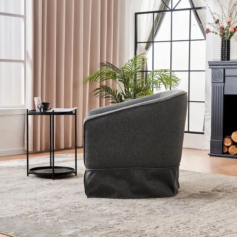 Fauteuil pivotant de salon