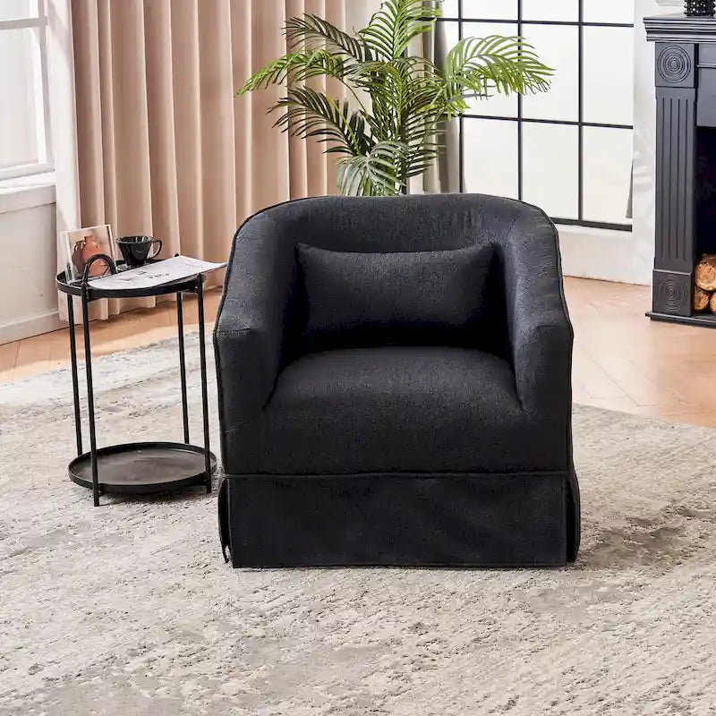 Fauteuil pivotant de salon