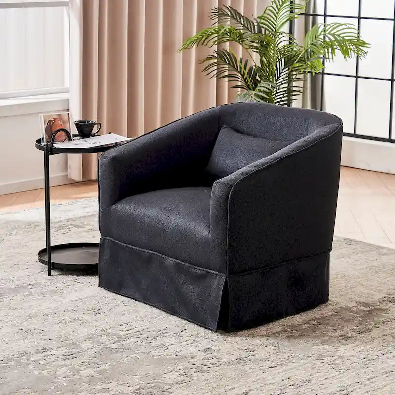 Fauteuil pivotant de salon