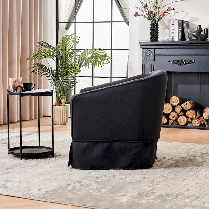 Fauteuil pivotant de salon