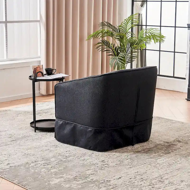 Fauteuil pivotant de salon
