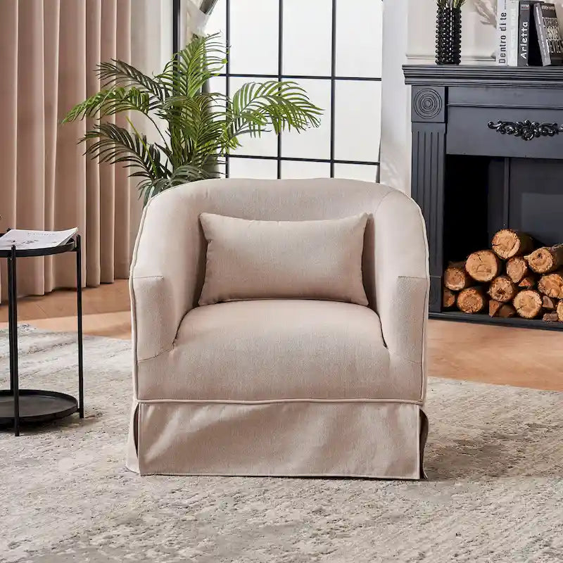 Fauteuil pivotant de salon
