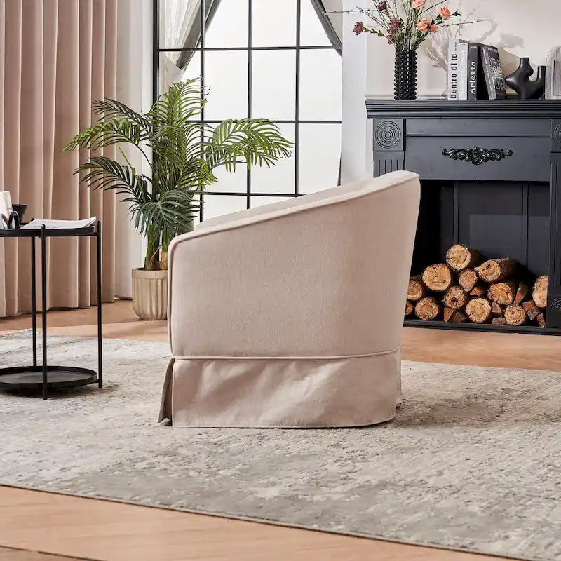 Fauteuil pivotant de salon