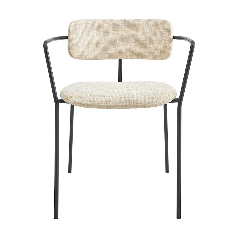 Chaises de salle à manger en tissu