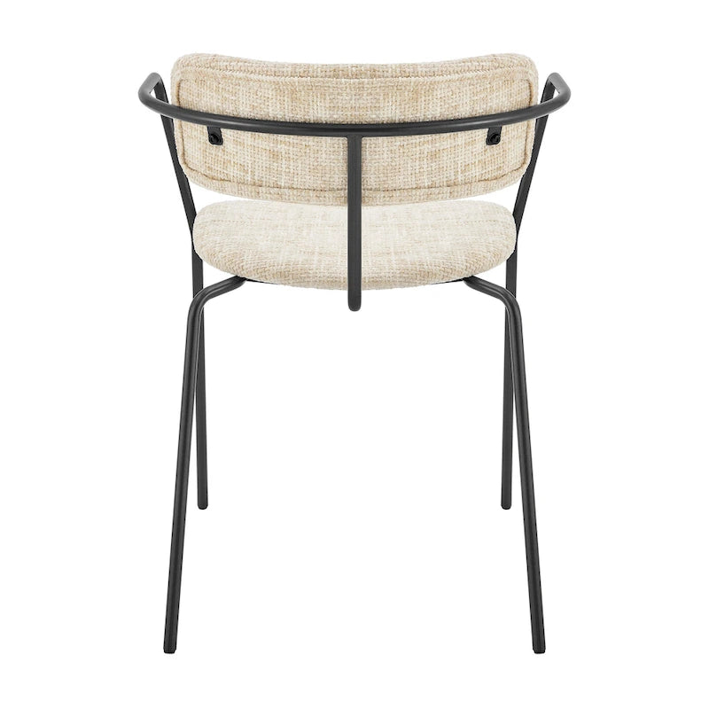 Chaises de salle à manger en tissu