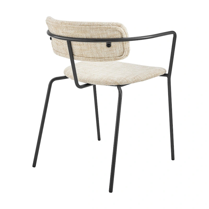 Chaises de salle à manger en tissu