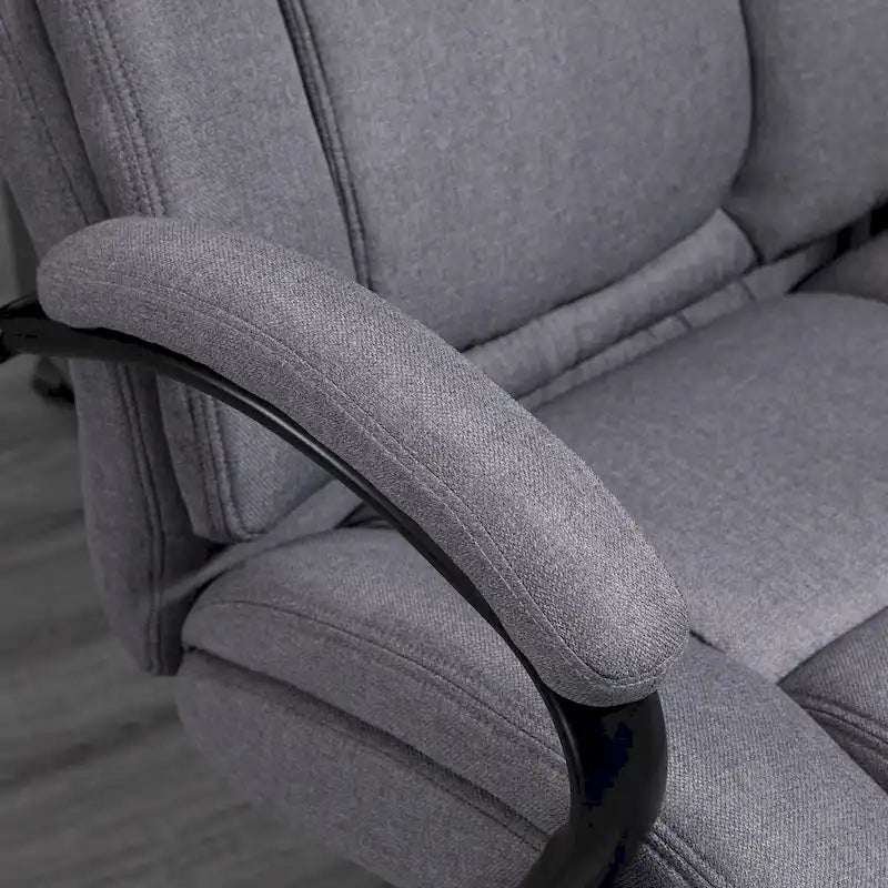 Fauteuil de bureau de direction grand et robuste à dossier haut