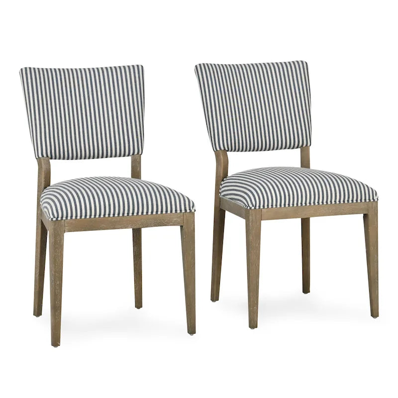 Chaise de salle à manger en tissu