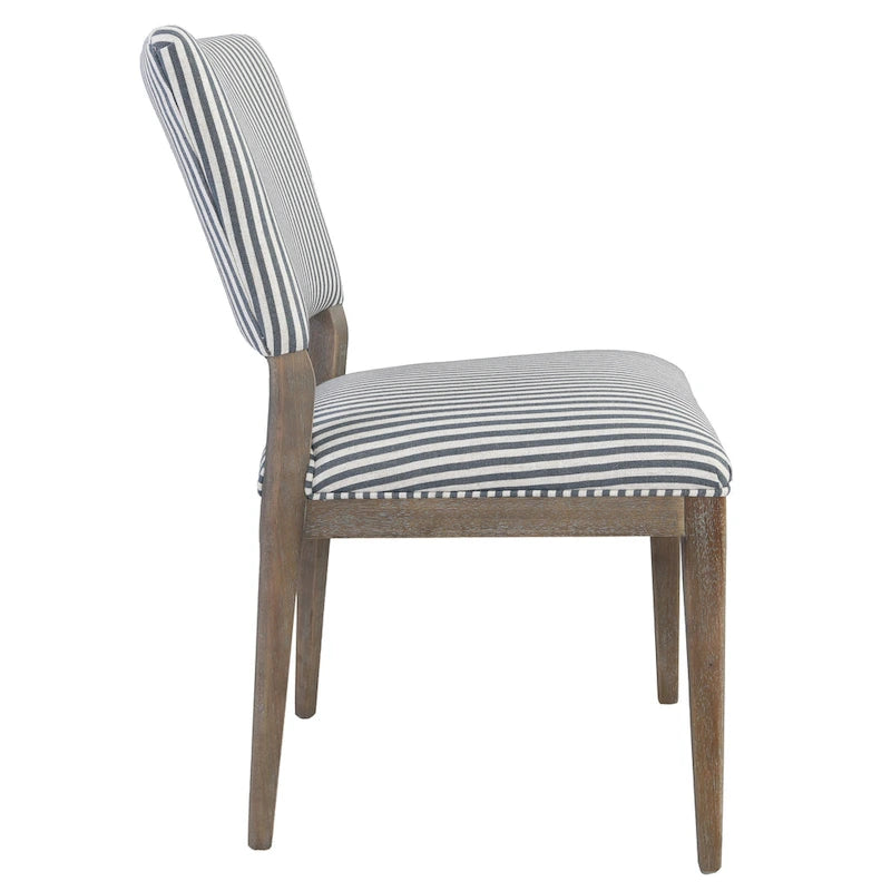 Chaise de salle à manger en tissu
