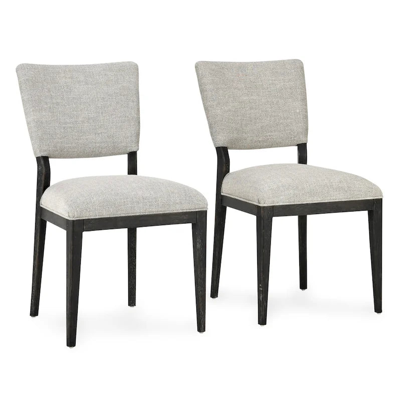 Chaise de salle à manger en tissu