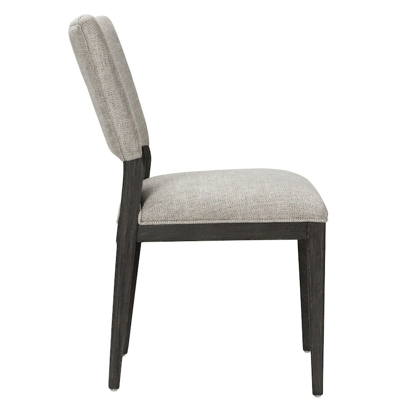 Chaise de salle à manger en tissu