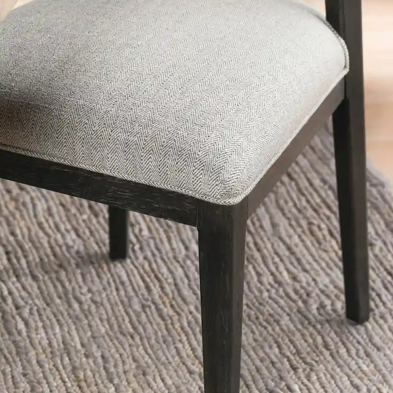 Chaise de salle à manger en tissu