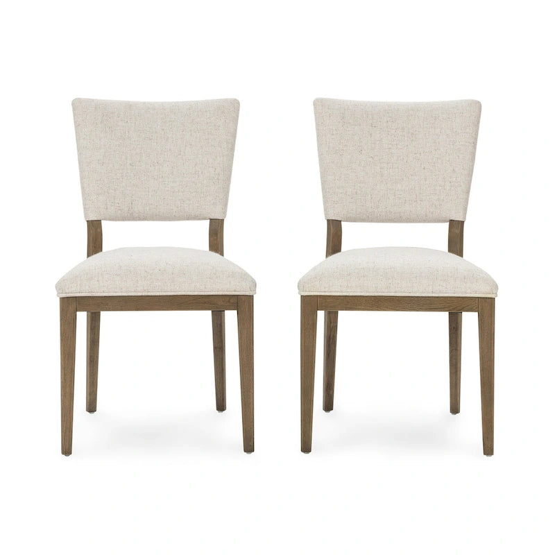 Chaise de salle à manger en tissu