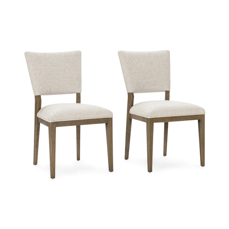 Chaise de salle à manger en tissu