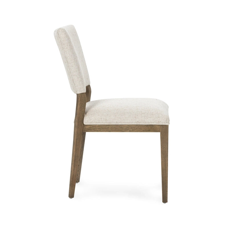 Chaise de salle à manger en tissu