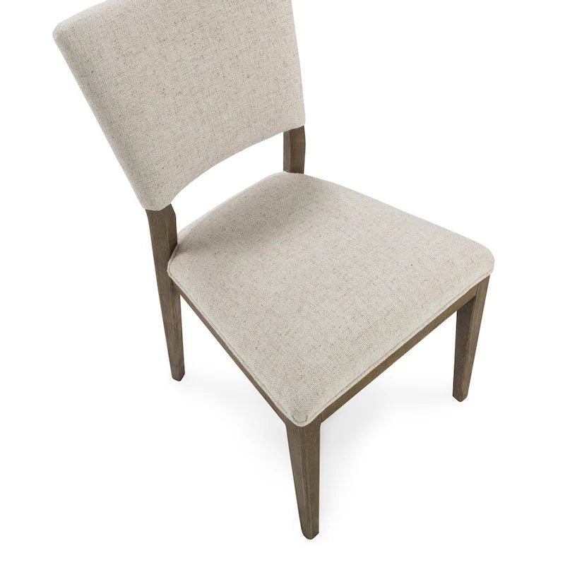 Chaise de salle à manger en tissu