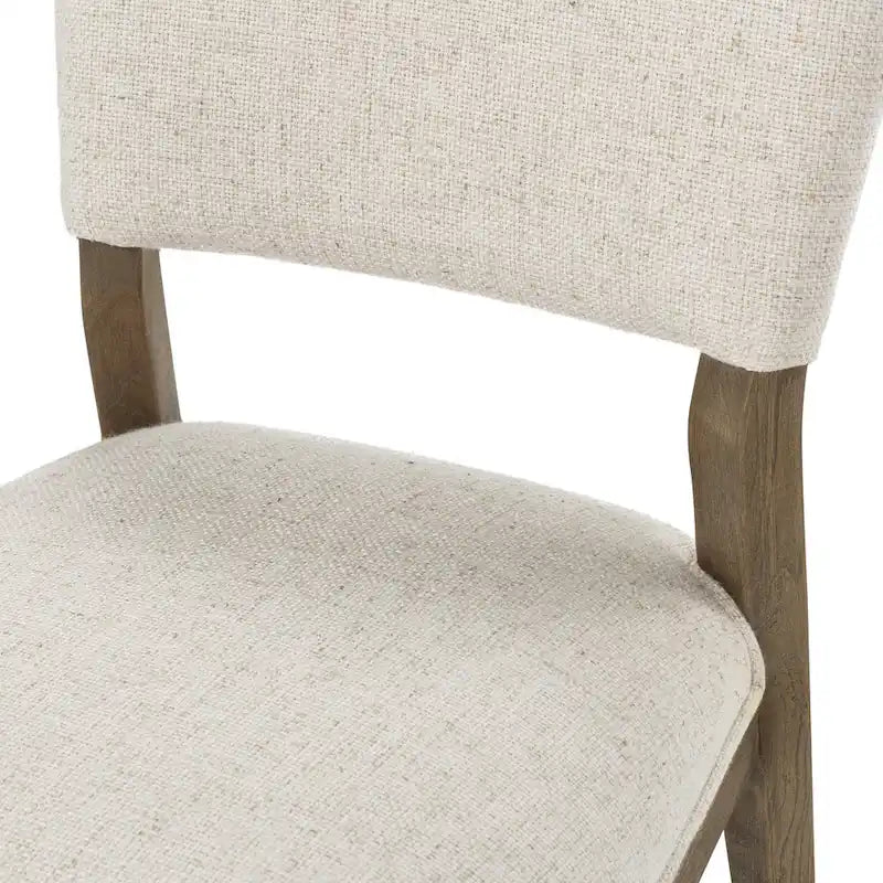 Chaise de salle à manger en tissu