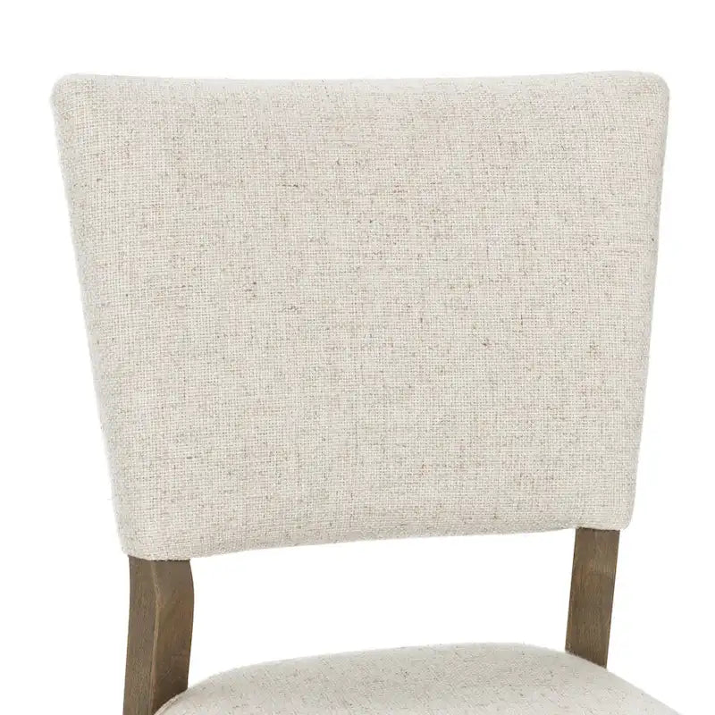 Chaise de salle à manger en tissu