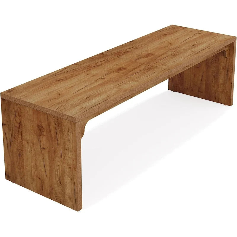 Table de conférence rectangulaire en bois