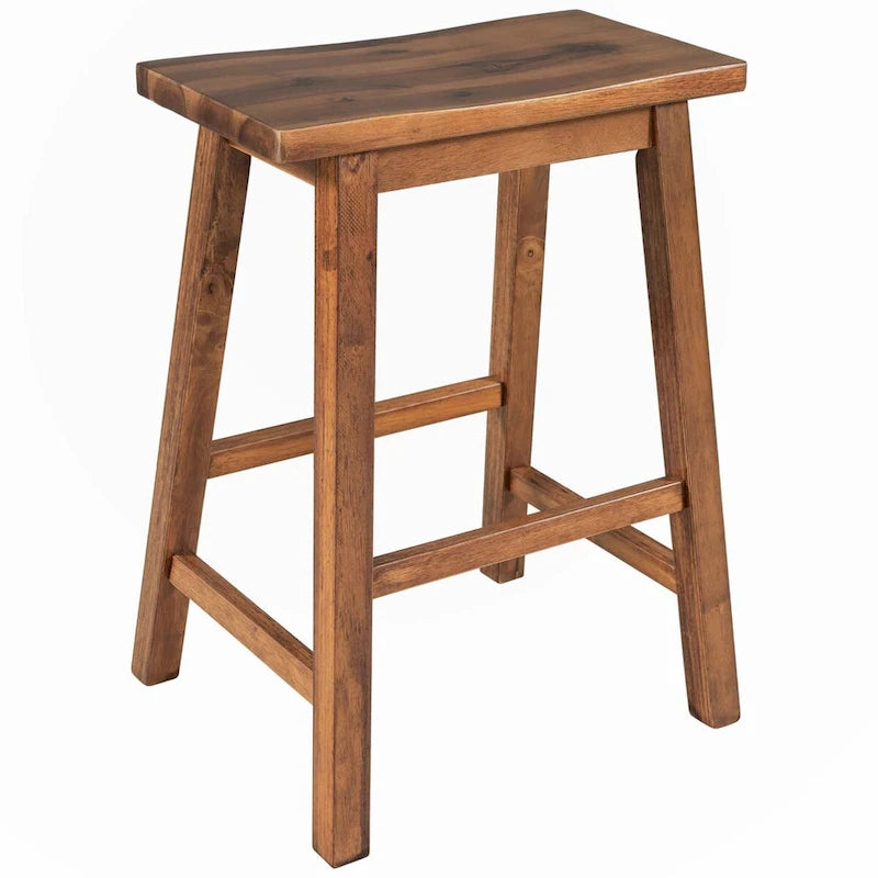 Ensemble table et chaises de salle à manger et planche à découper trois pièces en bois massif